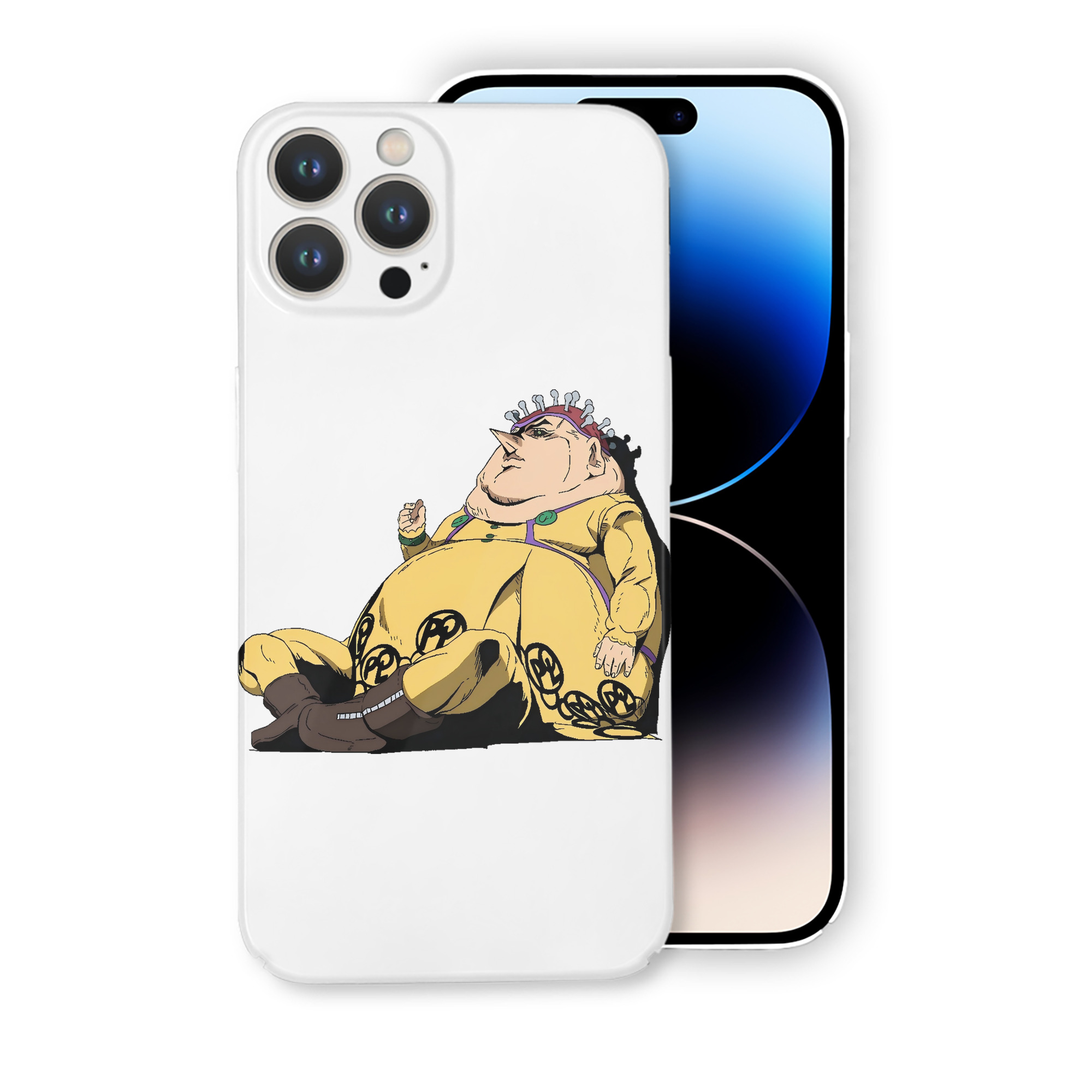 （画像用） ジョジョの奇妙な冒険 ポルポ JoJo's Bizarre Adventure Polpo 【iPhone 14シリーズ対応】ハードケース